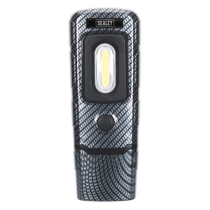 Sealey Rechargeable 360 Inspection Light 3W COB & 1W SMD LED Carbon Fibre Effect Sealey  - Dynamic Drive