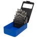 Sealey 25pc Fully Ground HSS 135A Split Point Drill Bit Set 1-13mm Drilling Bits Sealey  - Dynamic Drive