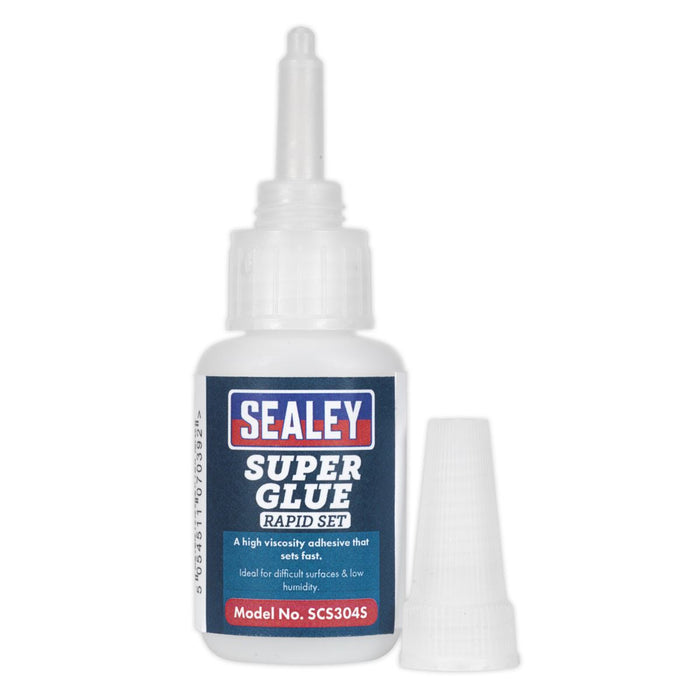 Sealey Super Glue Rapid Set 20g SCS304S