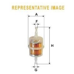 Genuine WIX Fuel Filter Cartridge Plastic Housing fits Renault 4 - 1.1 - 78-84 Wix Filters  - Dynamic Drive