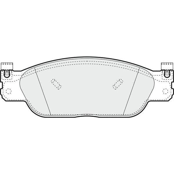 Apec Blue Brake Pads (Front) (R90) PD4261 Apec Blue  - Dynamic Drive