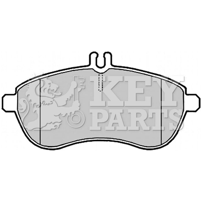 Genuine Key Parts KBP2008 Front Brake Pads (TRW)