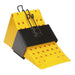 Sealey Wheel Chock with Bracket Single - Commercial CV127 Sealey  - Dynamic Drive