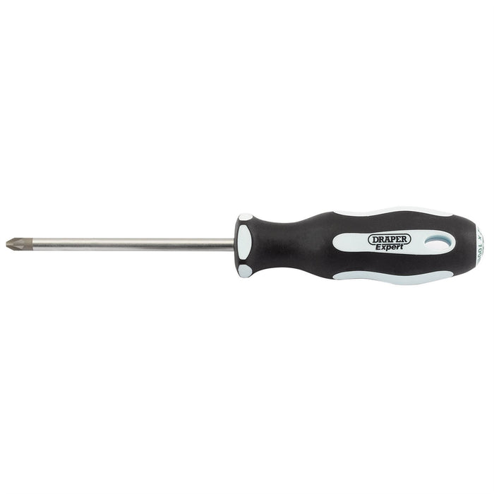 Draper PZ TYPE Soft Grip Screwdriver, No.2 x 100mm 34999 Draper  - Dynamic Drive