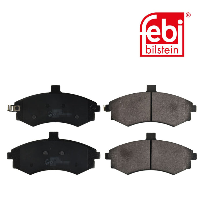 Genuine FEBI Front Brake Discs & Pads Set Vented for Hyundai Elantra