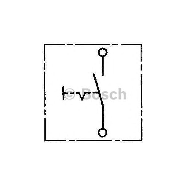 Genuine Bosch Battery Master Switch fits VW Transporter - 1.2 - 50-62 0341001001