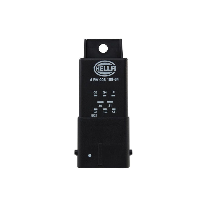 Hella Relay, glow plug system 12V Number of connectors: 8 4RV 008 188-641 Hella  - Dynamic Drive