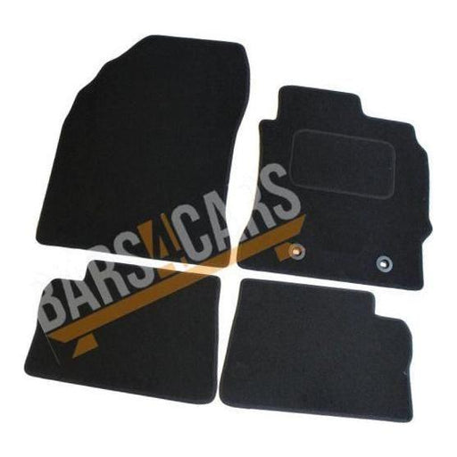 Fully Tailored Navy Blue Trim Carpet Mats fits Toyota Auris 13 ON Set of 4 + 2 Clips UKB4C  - Dynamic Drive