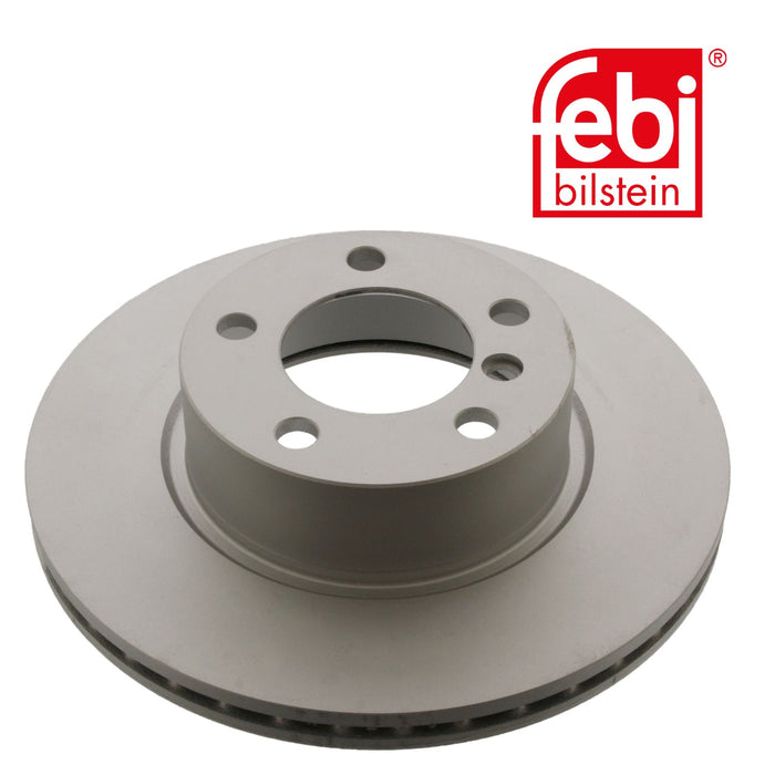 Genuine FEBI Front Brake Discs & Pads Set Vented for BMW 3 Series