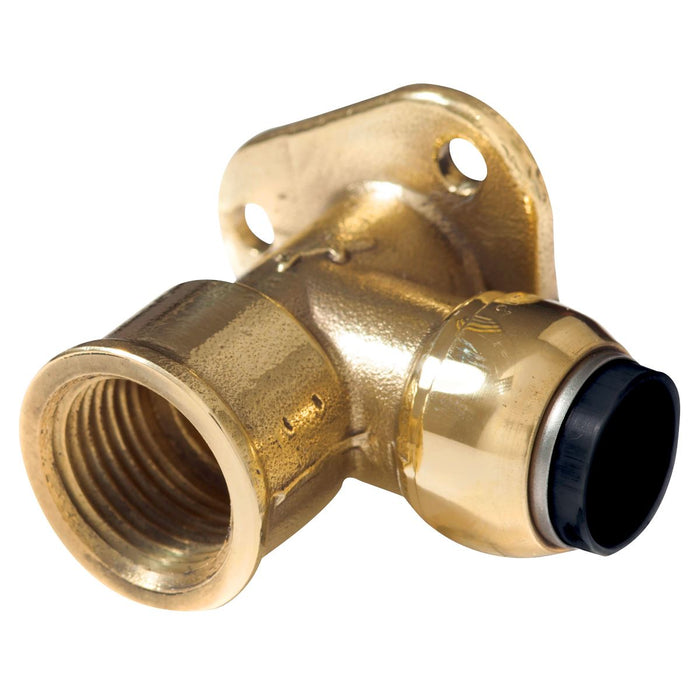 Sealey Wingback Elbow22mm x 3/4"BSP Brass (SharkBiteï) SBA22BWE Sealey  - Dynamic Drive