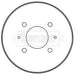 Genuine Borg & Beck Brake Drum fits M'bishi Colt 0604 BBR7235 Borg & Beck  - Dynamic Drive