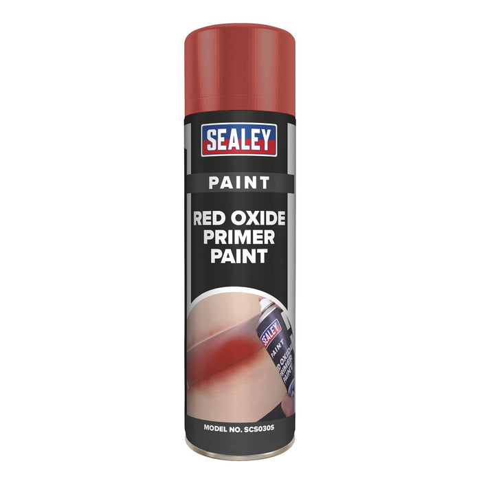 Sealey Red Oxide Primer Paint 500ml SCS030S