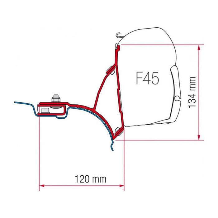 Fiamma fits VW T5 Transporter MV After 2003