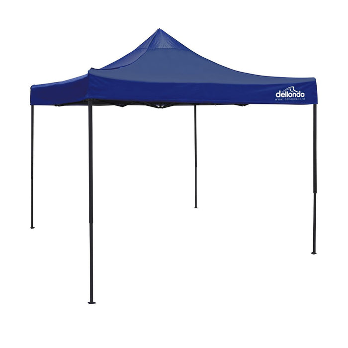 Dellonda Premium 3 x 3m Pop-Up Gazebo - Blue Dellonda  - Dynamic Drive