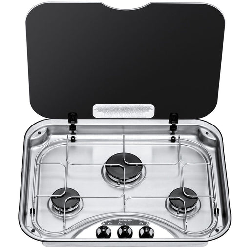 Thetford Series 345 Rectangular Hob 12V Ign Stainless Steel Thetford  - Dynamic Drive