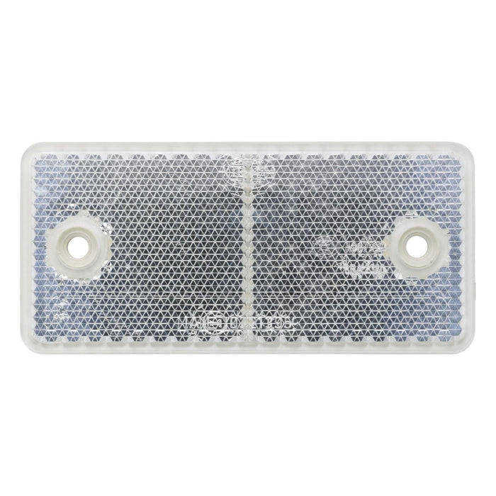 Hella Reflector Lens Colour: White rectangular Bolted/mounting 8RA 003 326-021