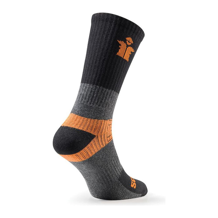 Scruffs Trade Socks Black 3pk Size 7 - 9.5 / 41 - 43