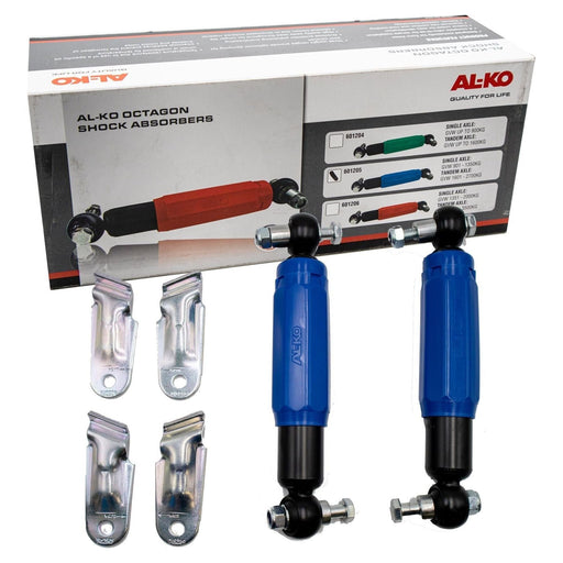 Al-Ko Octagon Shock Absorbers Blue 1994 On Single Axle1300Kg Tandem 2600 Kg AL-KO - Dynamic Drive