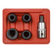 Sealey 1/2" Drive 5pc Brake Calliper Socket Set Mechanic Sealey  - Dynamic Drive