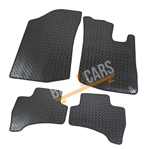 Tailored Rubber Mats for Citroen C1 12-14 2 Clip Version 2 Clips 2012 2013 2014 UKB4C  - Dynamic Drive