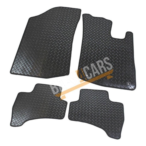 Tailored Rubber Car Mats for Citroen C1 12-14 2 Clip Version Set of 4 2 Clips UKB4C  - Dynamic Drive