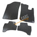 Tailored Rubber Car Mats for Citroen C1 12-14 2 Clip Version Set of 4 2 Clips UKB4C  - Dynamic Drive