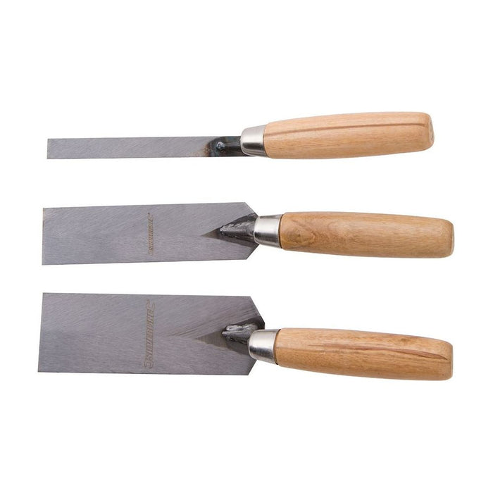 Silverline Margin Trowel Set 3pce 13, 38, 51mm Silverline  - Dynamic Drive