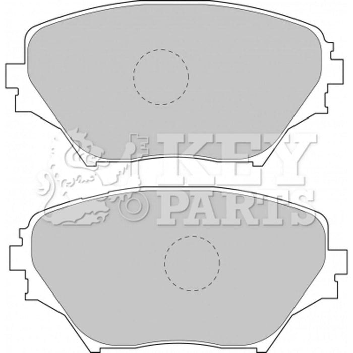 Genuine Key Parts KBP1803 Front Brake Pads (Sumitomo)