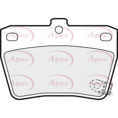 Apec Brake Pads Rear Fits Toyota Rav-4