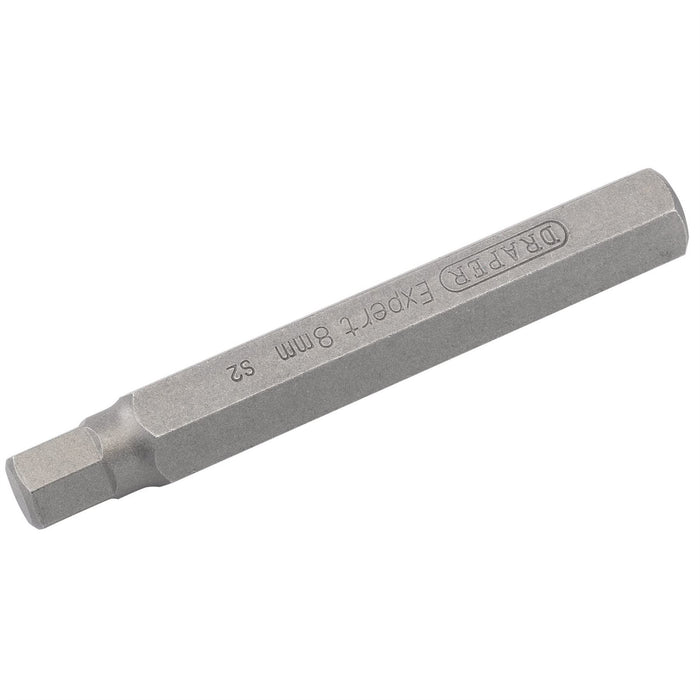 Draper 8mm x 75mm Hexagonal 10mm Insert Bit for Mechanic's Bit Sets 21932, 33614