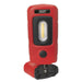 Sealey Rechargeable 360 Inspection Light 3W COB & 1W SMD LED Red Lithium-Polymer Sealey  - Dynamic Drive