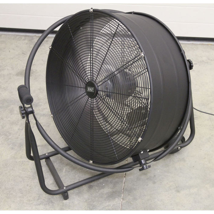 Sealey Industrial High Velocity Orbital Drum Fan 24" 230V HVF24S Sealey  - Dynamic Drive