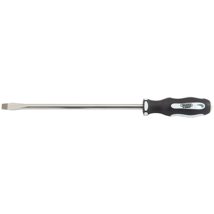 Draper Plain Slot Soft Grip Screwdriver, 10 x 250mm 34981 Draper  - Dynamic Drive