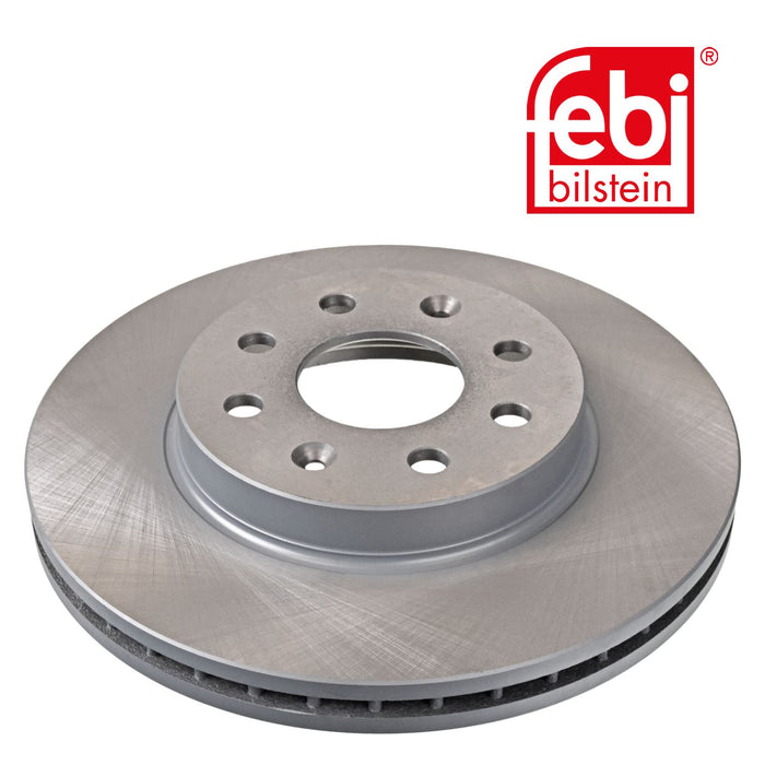 Genuine FEBI Front Brake Discs & Pads Set Vented for Daewoo Nubira