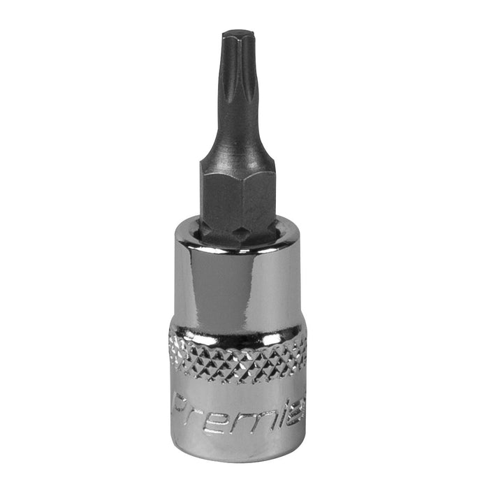 Sealey TRX-Star* Socket Bit T15 1/4"Sq Drive SBT003