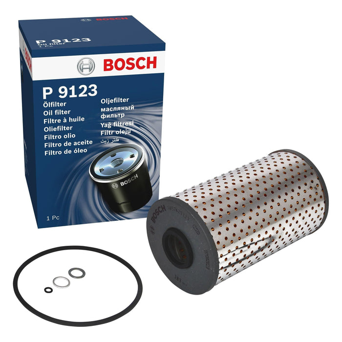 Bosch Car Oil Filter P9123 fits Land Rover Range Rover TD - 2.5 - 94-02 14574291