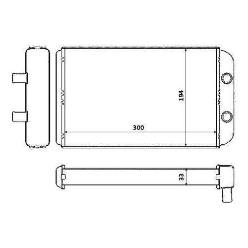 NRF Heater Radiator 53562