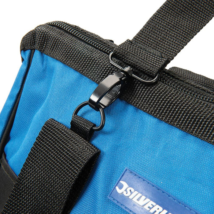 Silverline Tool Bag Hard Base Wide Mouth 400 x 200 x 300mm