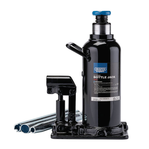 Draper Expert Hydraulic Bottle Jack, 12 Tonne 99769 Draper  - Dynamic Drive