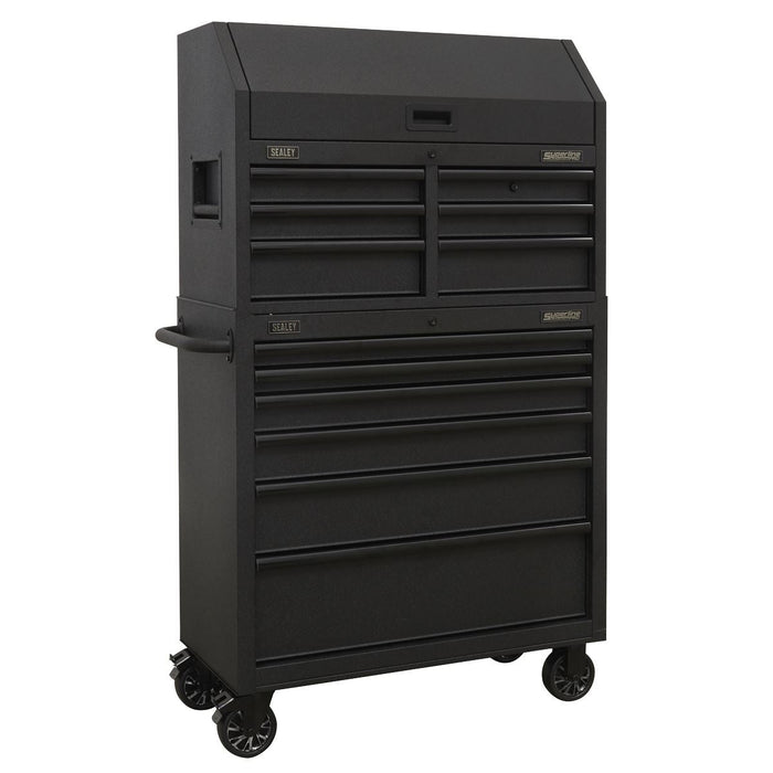 Sealey 12 Drawer Tool Chest Combination with Power Bar AP36BESTACK Sealey  - Dynamic Drive