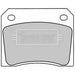 Genuine Borg & Beck Brake Pads fits Jaguar R BBP1281 Borg & Beck  - Dynamic Drive