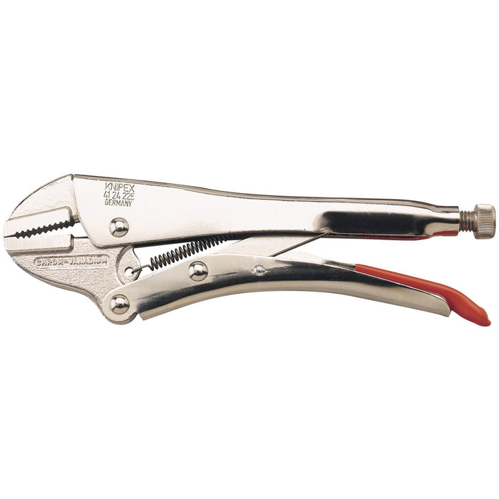 Draper Knipex 41 24 225 Straight Jaw Self Grip Pliers, 225mm 54218 Draper  - Dynamic Drive