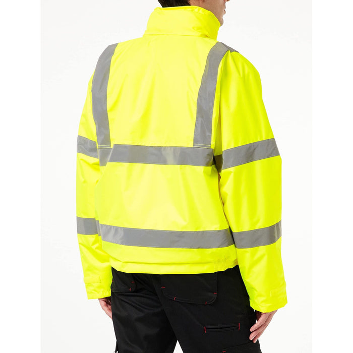 Portwest Hi-Vis Bomber Jacket - Yellow - Large