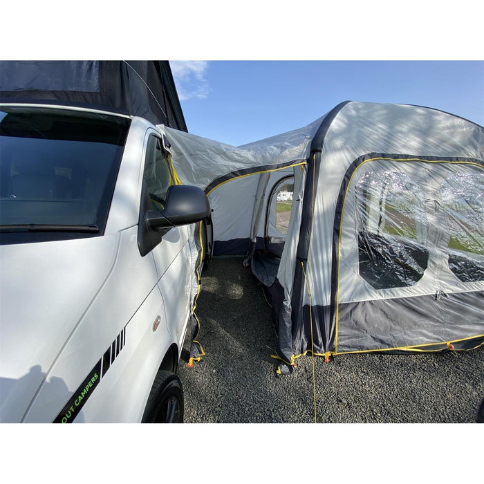 Maypole Crossed Air Driveaway Airbeam Awning Campervans  3M x 3M  T5 T4 Maypole  - Dynamic Drive