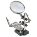 Sealey Mini Robot Soldering Stand with Magnifier & Iron Holder SD150H Sealey  - Dynamic Drive