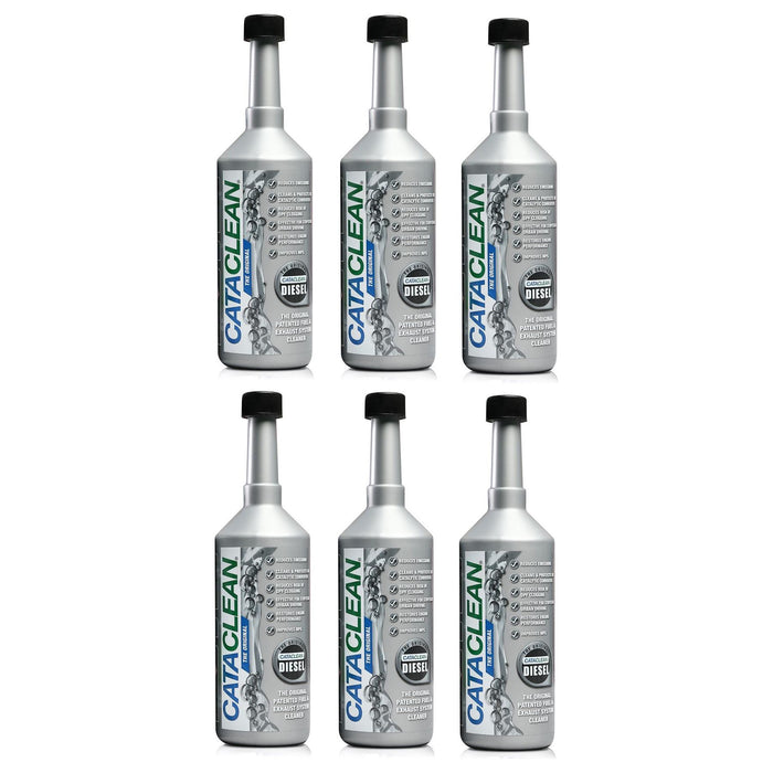 6x Cataclean Diesel 8 in 1 Complete Fuel & Exhaust Catalytic Converter Cleaner Cataclean  - Dynamic Drive