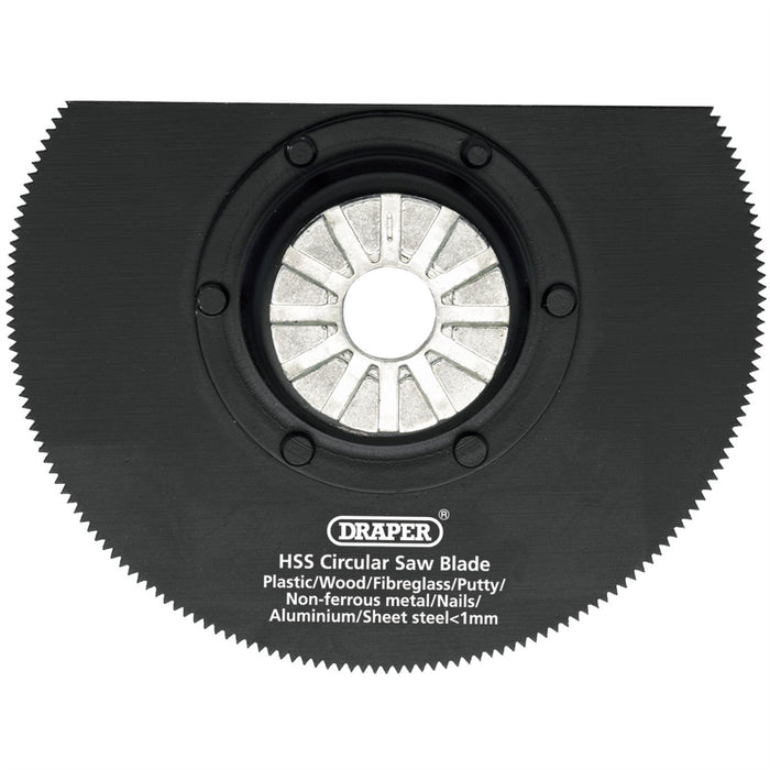 Draper HSS Circular Saw Blade, 85mm Diameter x 1mm, 18tpi 26075 Draper  - Dynamic Drive