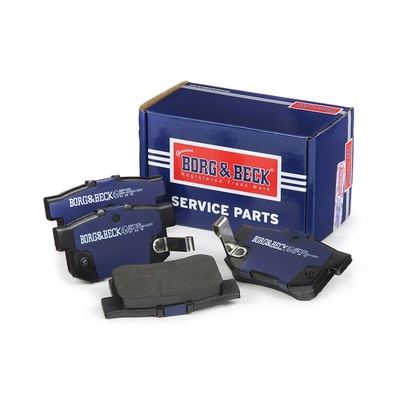 Genuine Borg & Beck Rear Brake Pads fits Honda CivicShuttleStream BBP1656 Borg & Beck  - Dynamic Drive