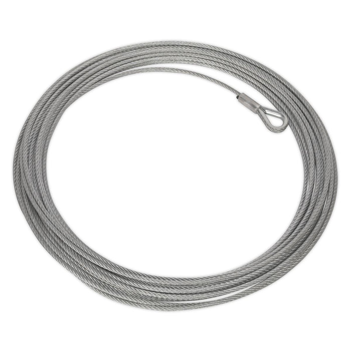 Sealey Wire Rope (5.4mm x 17m) for ATV2040 ATV2040.WR Sealey  - Dynamic Drive