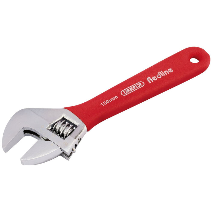 Draper Soft Grip Adjustable Wrench, 150mm, 19mm Capacity 67589 Draper  - Dynamic Drive